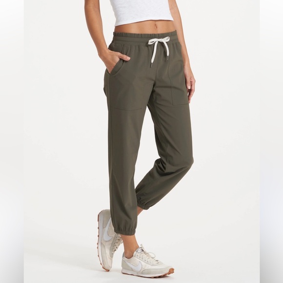 Vuori Miles Jogger Pants Olive Green Size Small - Picture 1 of 5